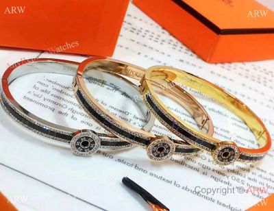 New HERMES Diamond Bangles - Best Replica